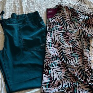 Greys Anatomy & Easy Stretch scrub set XL